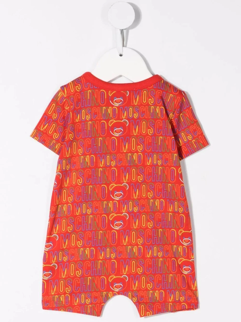 Moschino Romper Hat Gift Red Multico 22SS - Image 4