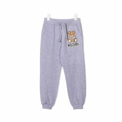 Moschino Sweat-pant With Puzzle Bear Graphic Logo