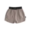 NUNUNU Muslin Shorts Stone