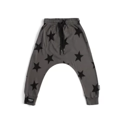 NUNUNU Star Baggy Pants Graphite