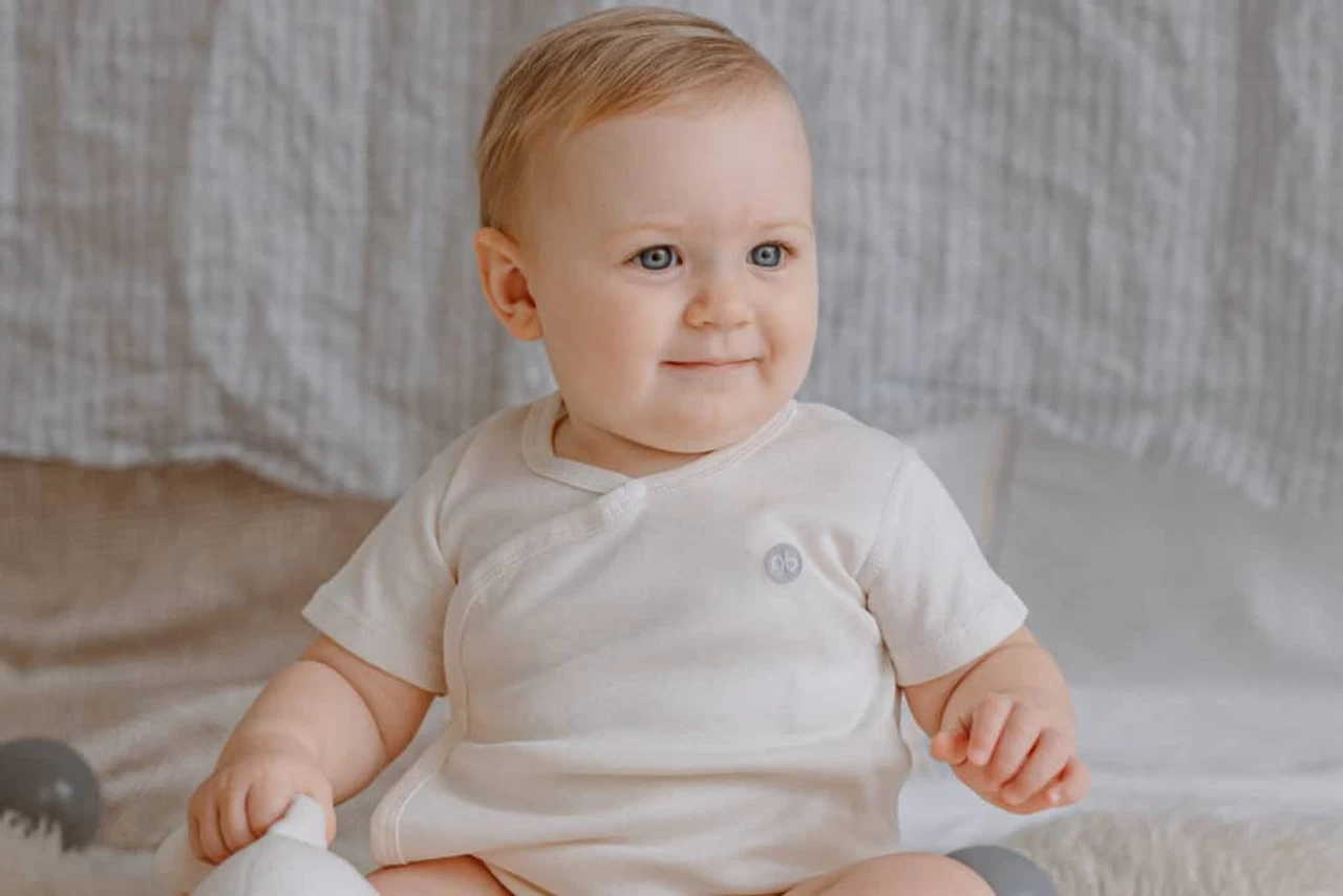 Nest Designs Basics Organic Cotton Ribbed Kimono Short Sleeve T-shirt (3 Pack)-White - Image 5