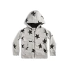 Nununu Star Zip Hoodie - ICE GREY