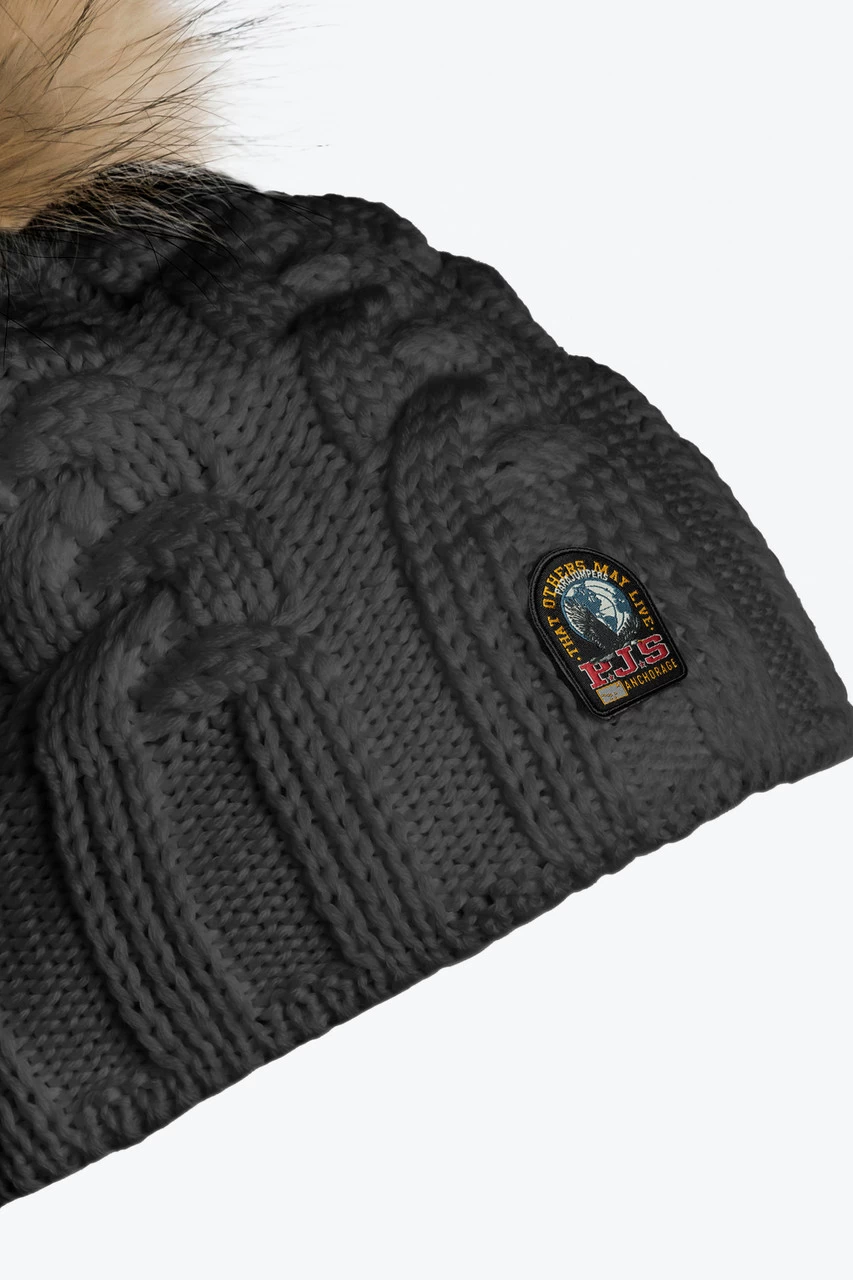 Parajumpers Cable Hat Raven - Image 2