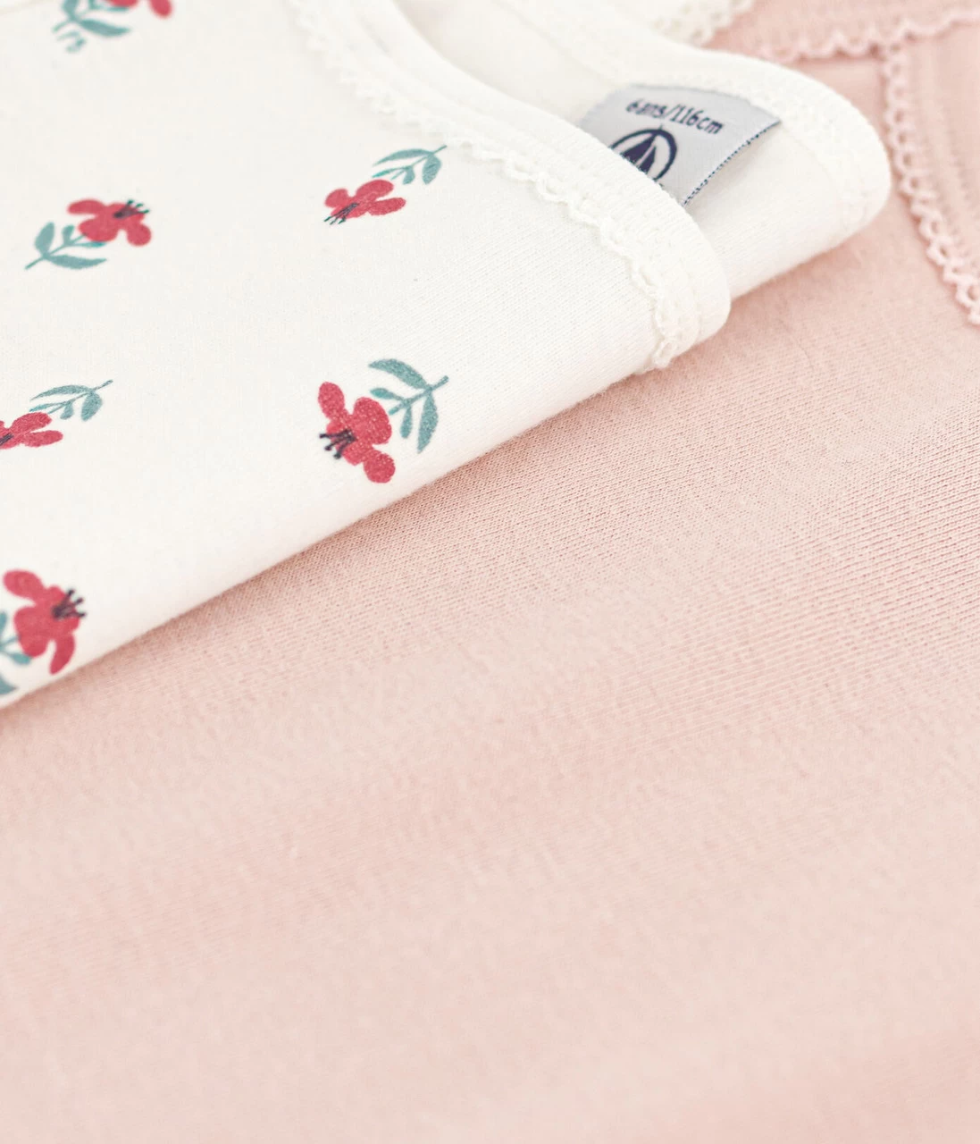 Petit Bateau 2 Chemises Bretelles Top Varian - Image 3