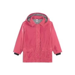 Petit Bateau Cire Rain Coat Pink