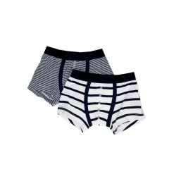 Petit Bateau Set Of 2 Boy's Lycra Boxers