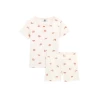 Petit Bateau Short Pyjacourt 22SS Girls Crab