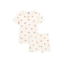 Petit Bateau Short Pyjacourt 22SS Girls Crab