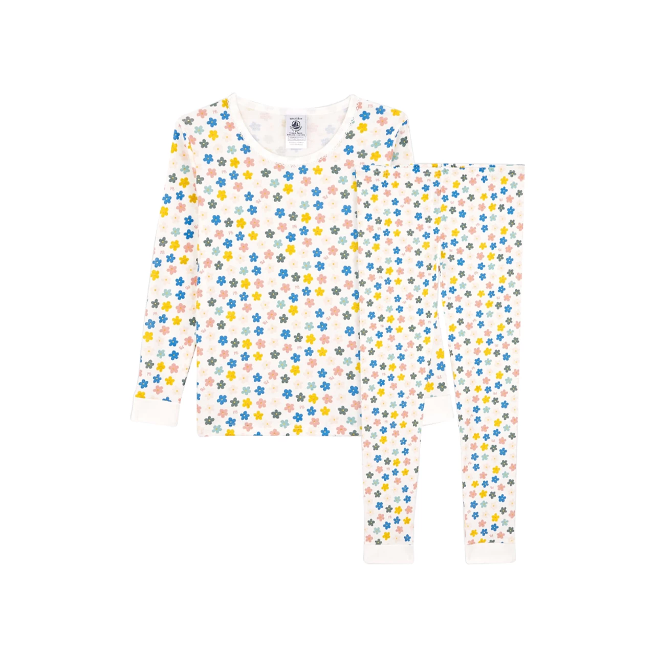 Petit Bateau Snugfit Pyjamas 22SS Girls Retro Floral