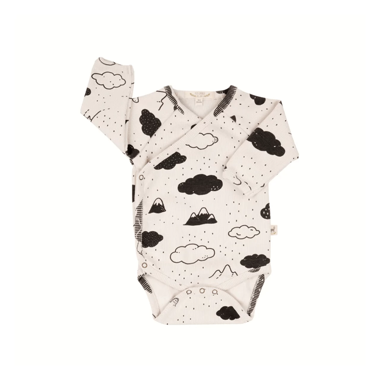 Red Caribou FW22 Rib Onesie Amongst The Clouds