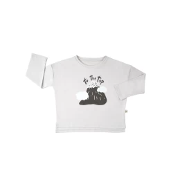 Red Caribou FW22 T-shirt To The Top Lunar Rock