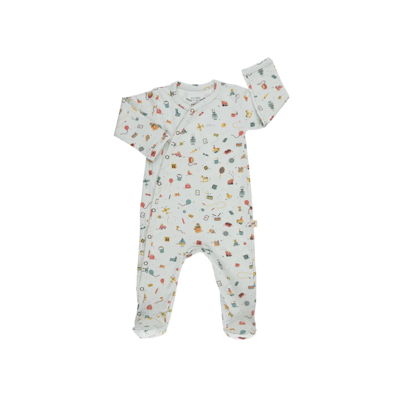 Red Caribou Footed Jumpsuit SS22 Bygone Toys