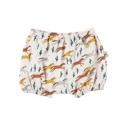 Red Caribou Jersey Bloomers Wild Horses Blush