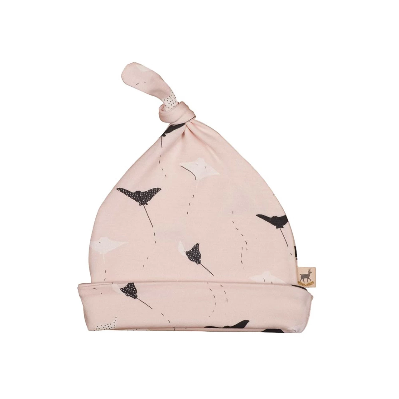 Red Caribou Knotted Beanie Ocean Voyagers Heavenly Pink