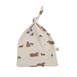 Red Caribou Knotted Beanie SS20 PALLY CAPYBARA-PINK TINT