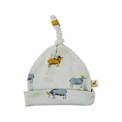 Red Caribou Knotted Beanie F/W19 GOLDEN BLUE GOAT