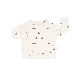 Red Caribou Oversized T-shirt FW21 Guardian Wolves Sea Salt