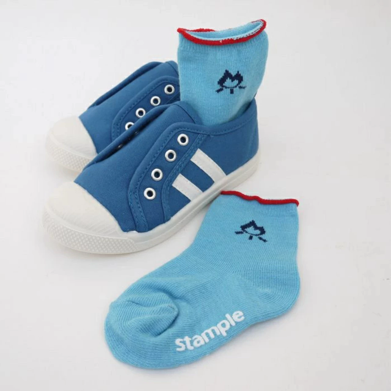 Stample Baby Socks 3Pairs 21FW 72291Camp Boy - Image 5