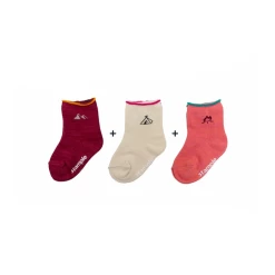 Stample Baby Socks 3Pairs 21FW 72291Camp Girl