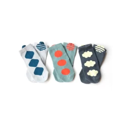Stample Protruding Motif Baby Crew Socks 3P SS