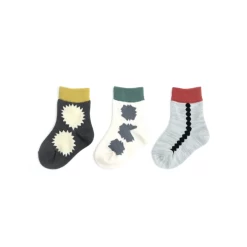 Stample Snapping Baby Crew Socks 3P SS