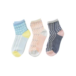 Stample Swivel Short Socks 3P Kid’s Socks M