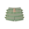 Stella McCartney Boy Gecko Striped Fleece Shorts