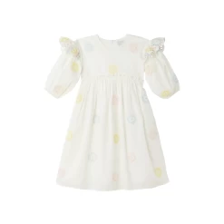 Stella McCartney Girl Embro Puff Sleeves Dress