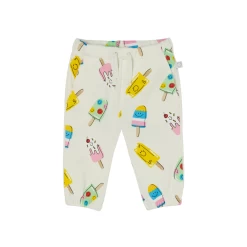 STELLA MCCARTNEY StellaMcCartney BBBoy Ice Lolly Fleece Joggers White