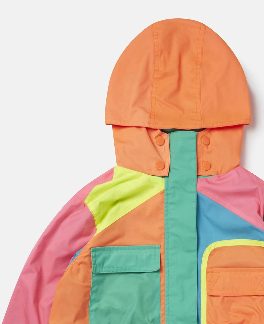 STELLA MCCARTNEY StellaMcCartney Girl Colour Block Sports Parka - Image 2