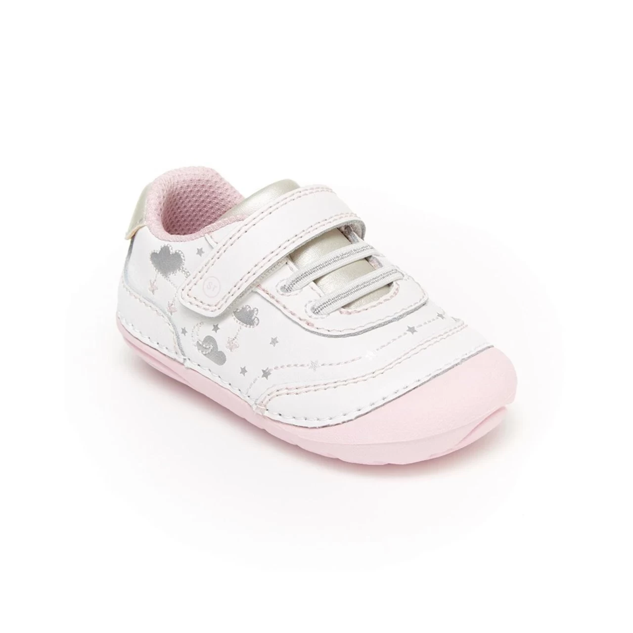 Stride Rite SM Adalyn Sneaker White/Silver