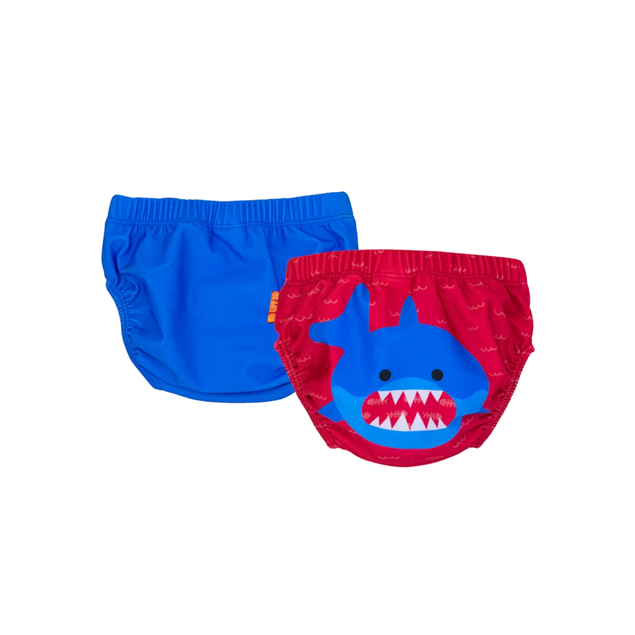 Zoocchini Baby-Toddler Knit Swim Diaper 2 Piece Set Shark