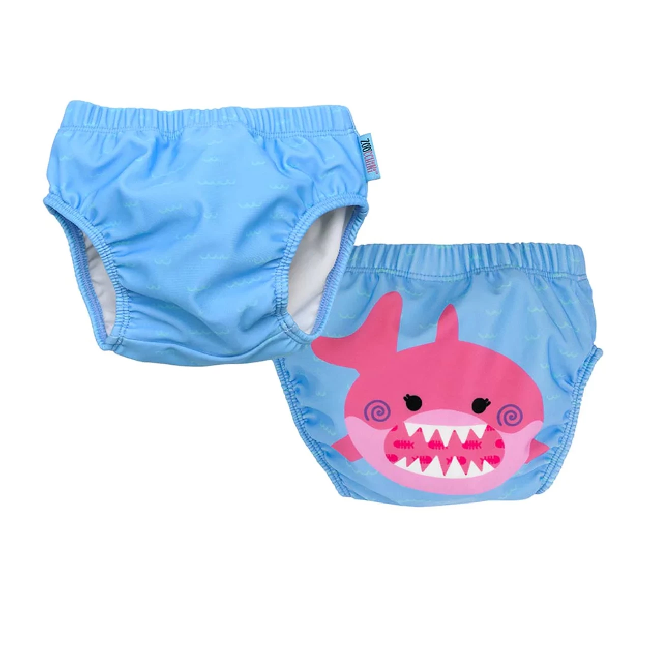 Zoocchini Baby-Toddler Knit Swim Diaper 2 Piece Set Sophie - Image 2
