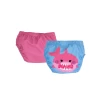 Zoocchini Baby-Toddler Knit Swim Diaper 2 Piece Set Sophie