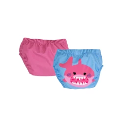 Zoocchini Baby-Toddler Knit Swim Diaper 2 Piece Set Sophie